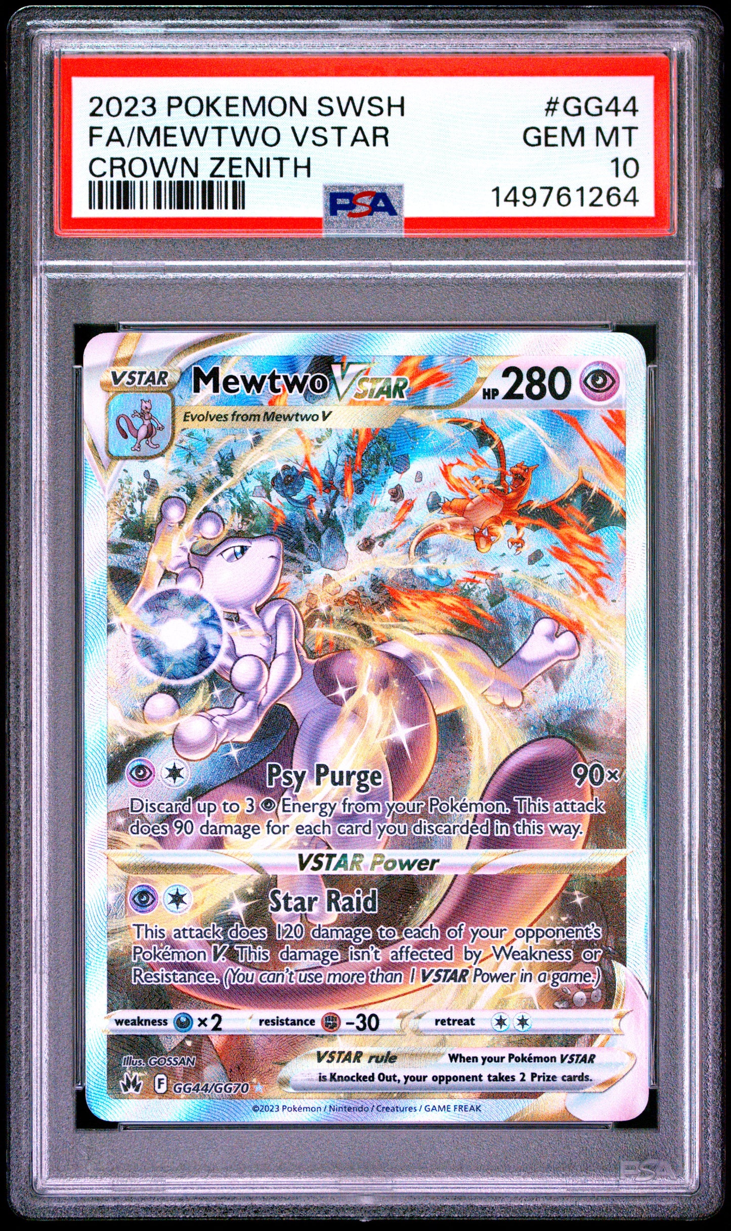Mewtwo Vstar PSA 10