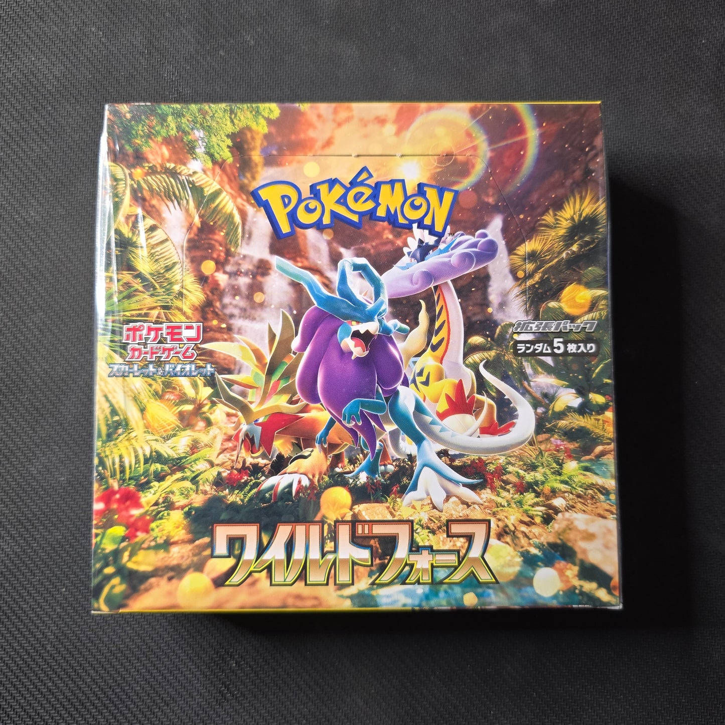 Japanese Wild Force Sealed Booster Box