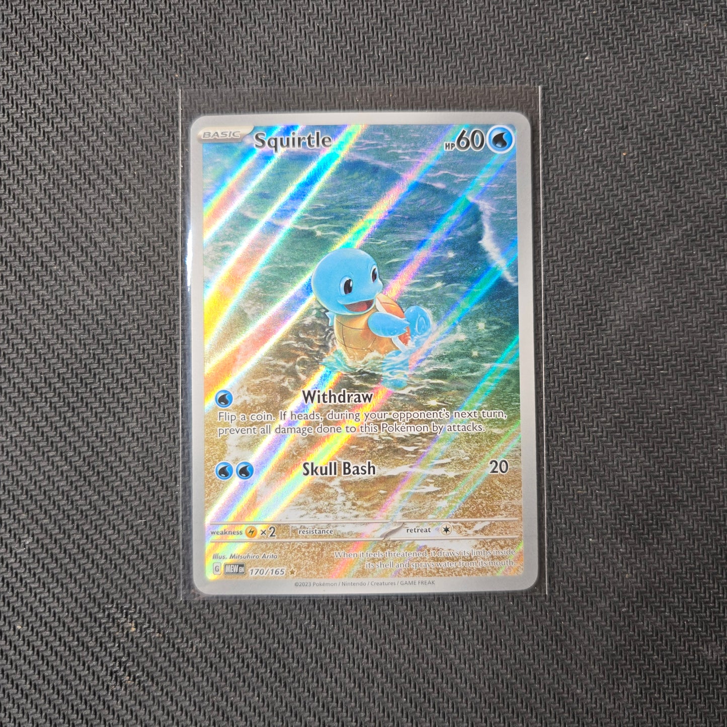 Squirtle #170 Pokemon Scarlet & Violet 151