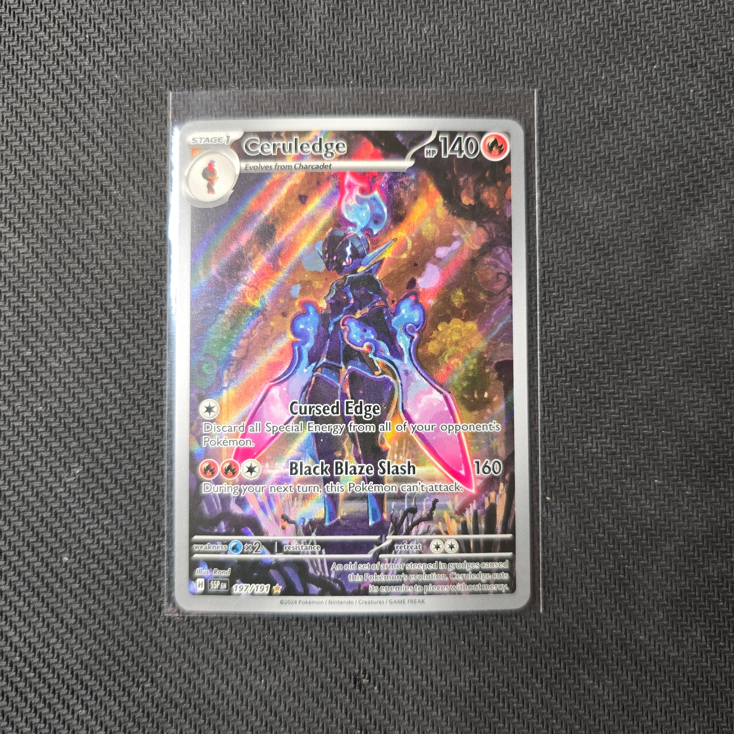 Ceruledge #197 Pokemon Surging Sparks