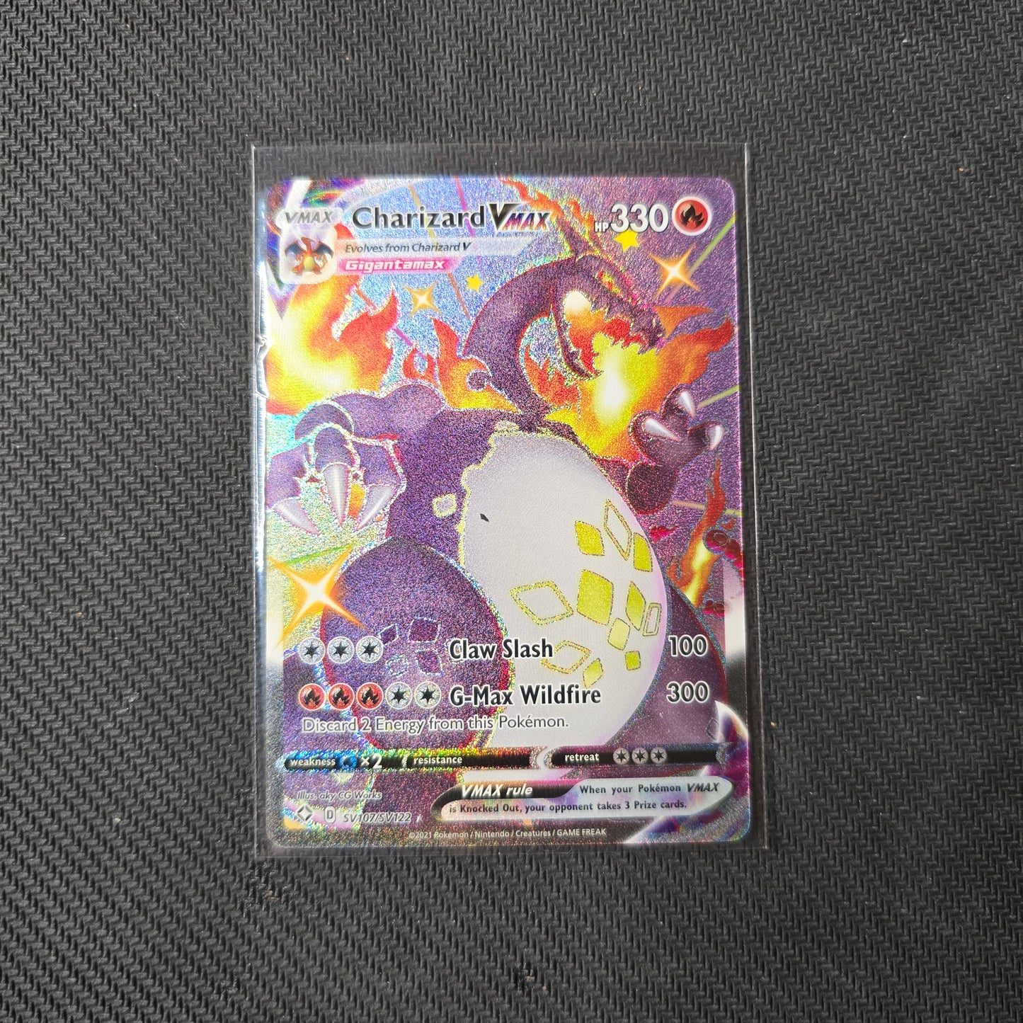 Charizard VMAX #SV107 Pokemon Shining Fates