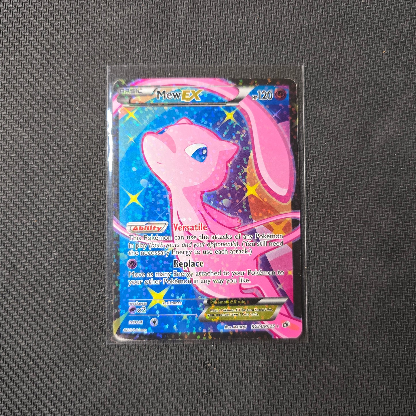 Mew EX #RC24 Pokemon Legendary Treasures