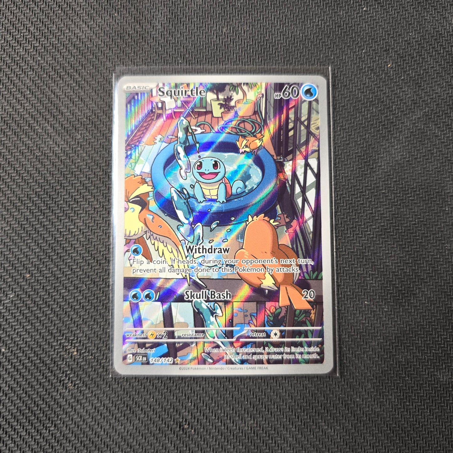 Squirtle #148 Pokemon Stellar Crown