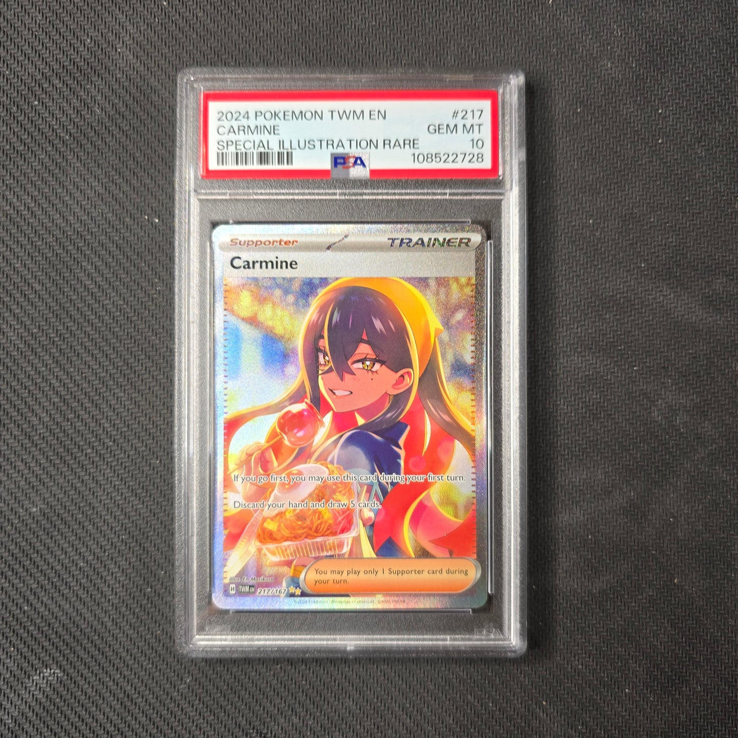 Carmine #217 PSA 10 Twilight Masquerade