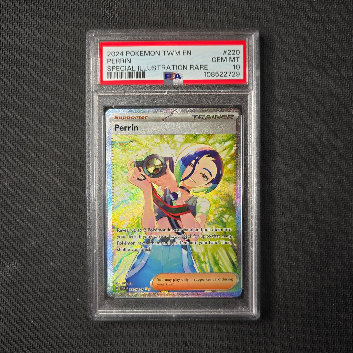 Perrin #220 PSA 10 Twilight Masquerade
