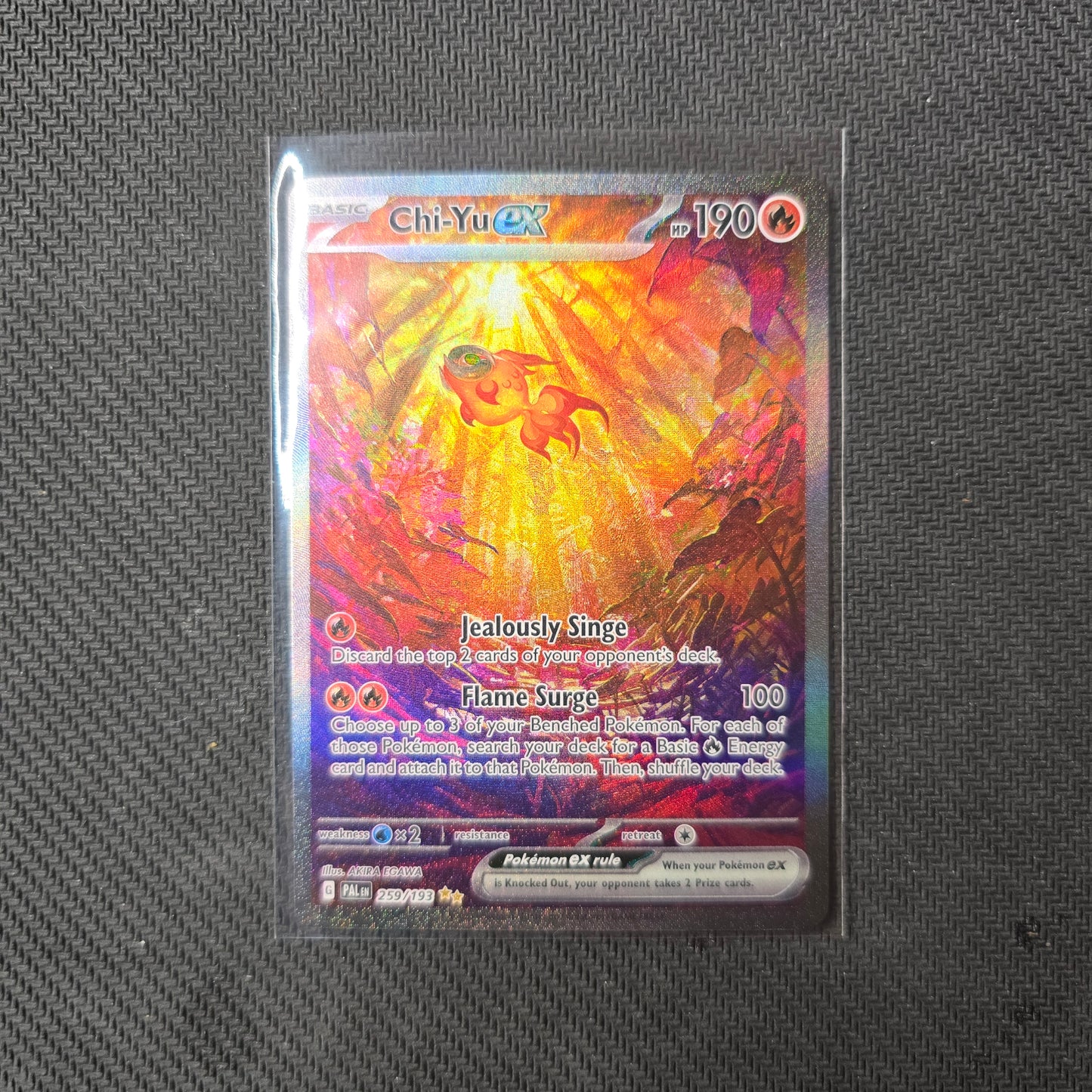 Chi-Yu ex #259 Pokemon Paldea Evolved