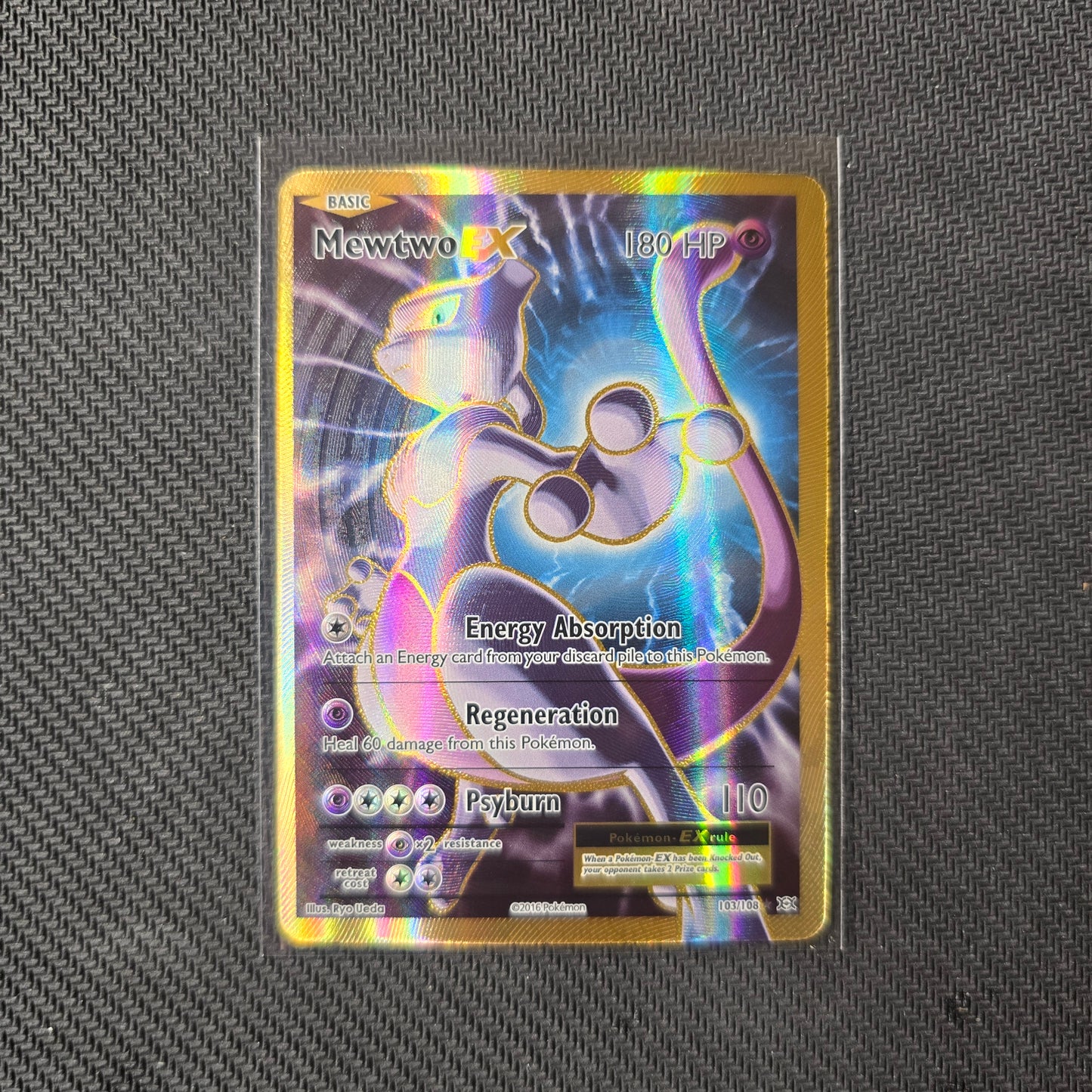 Mewtwo EX #103 Pokemon Evolutions