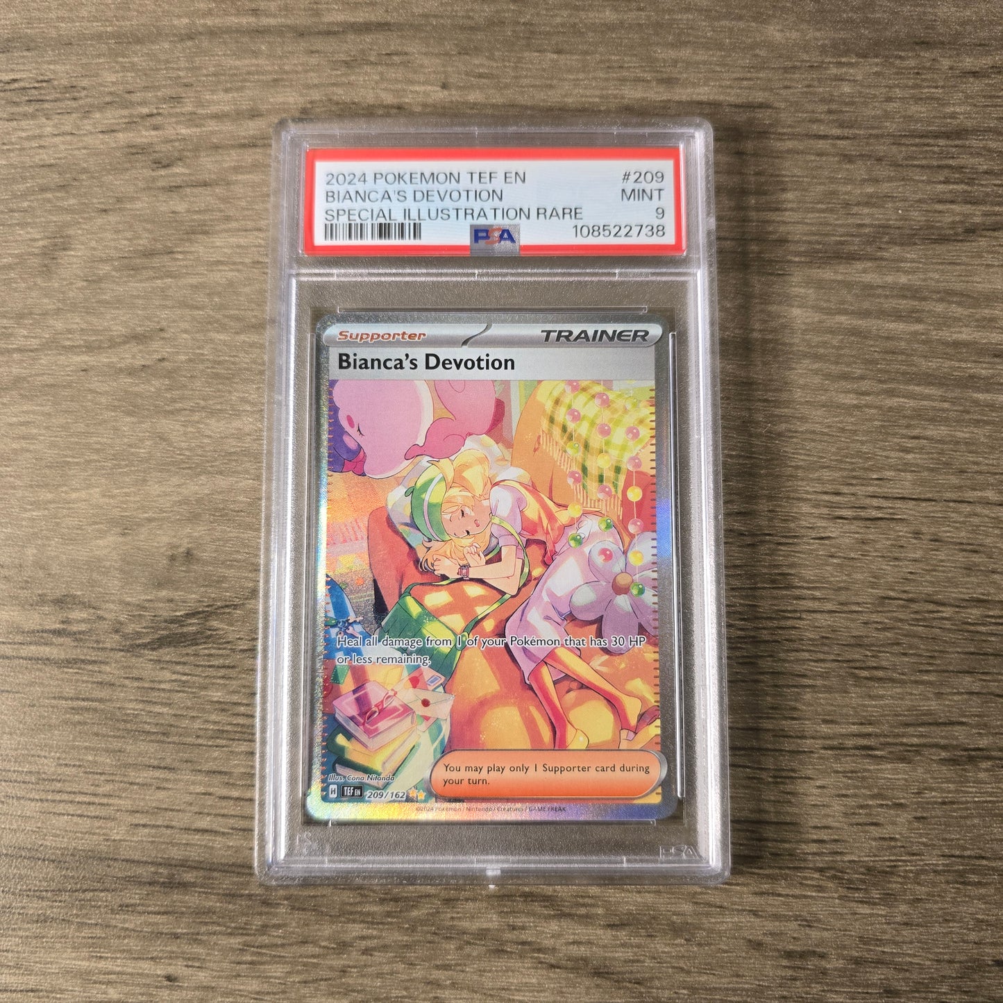 Bianca's Devotion #209 PSA 9 Temporal Forces