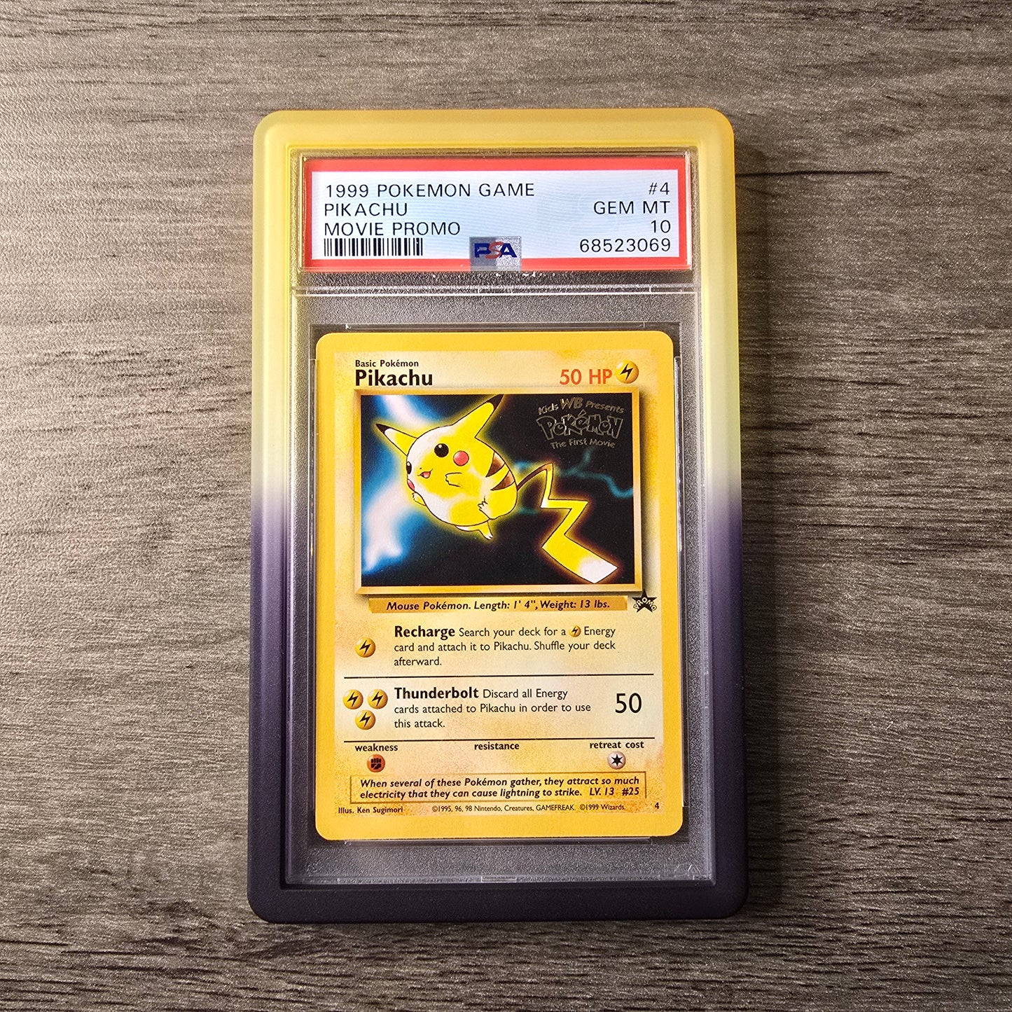 Pikachu #4 Movie Promo PSA 10