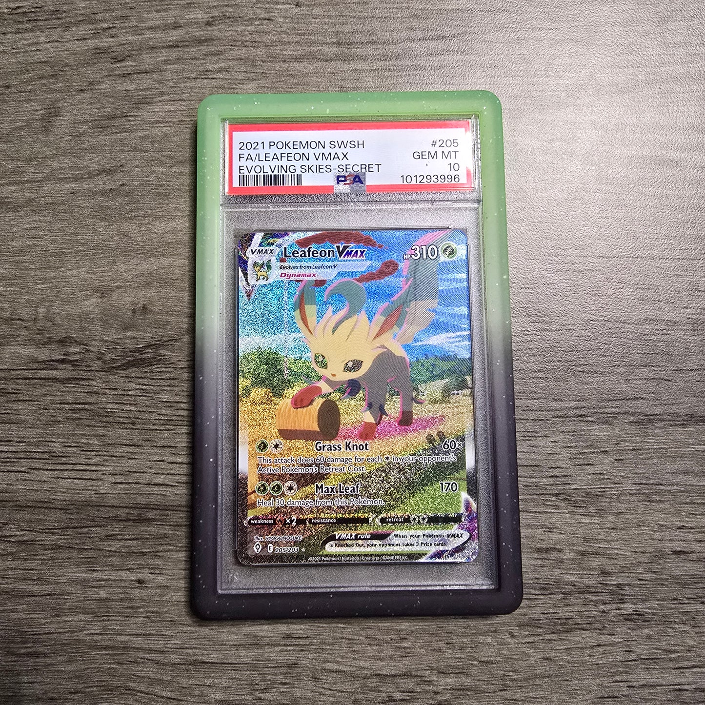 Leafeon Vmax #205 PSA 10