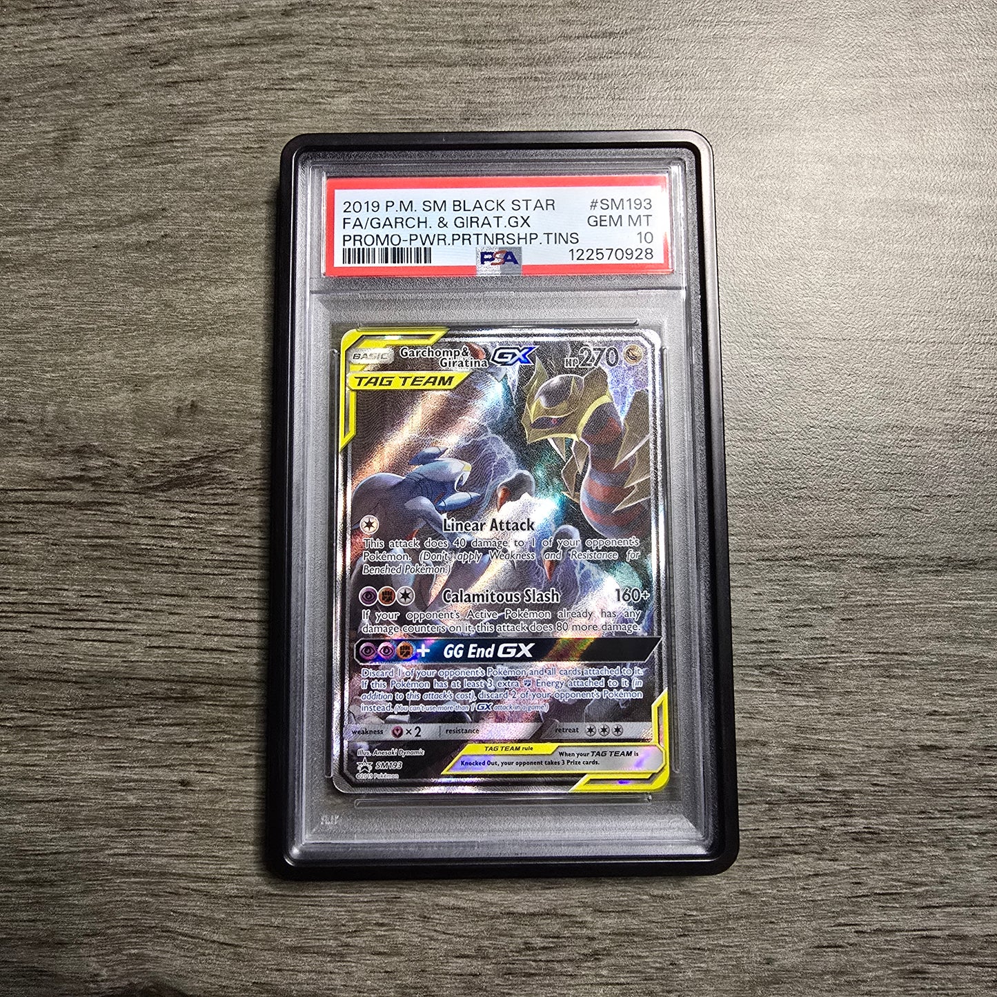 Garchomp & Giratina GX #SM193 PSA 10 Promo