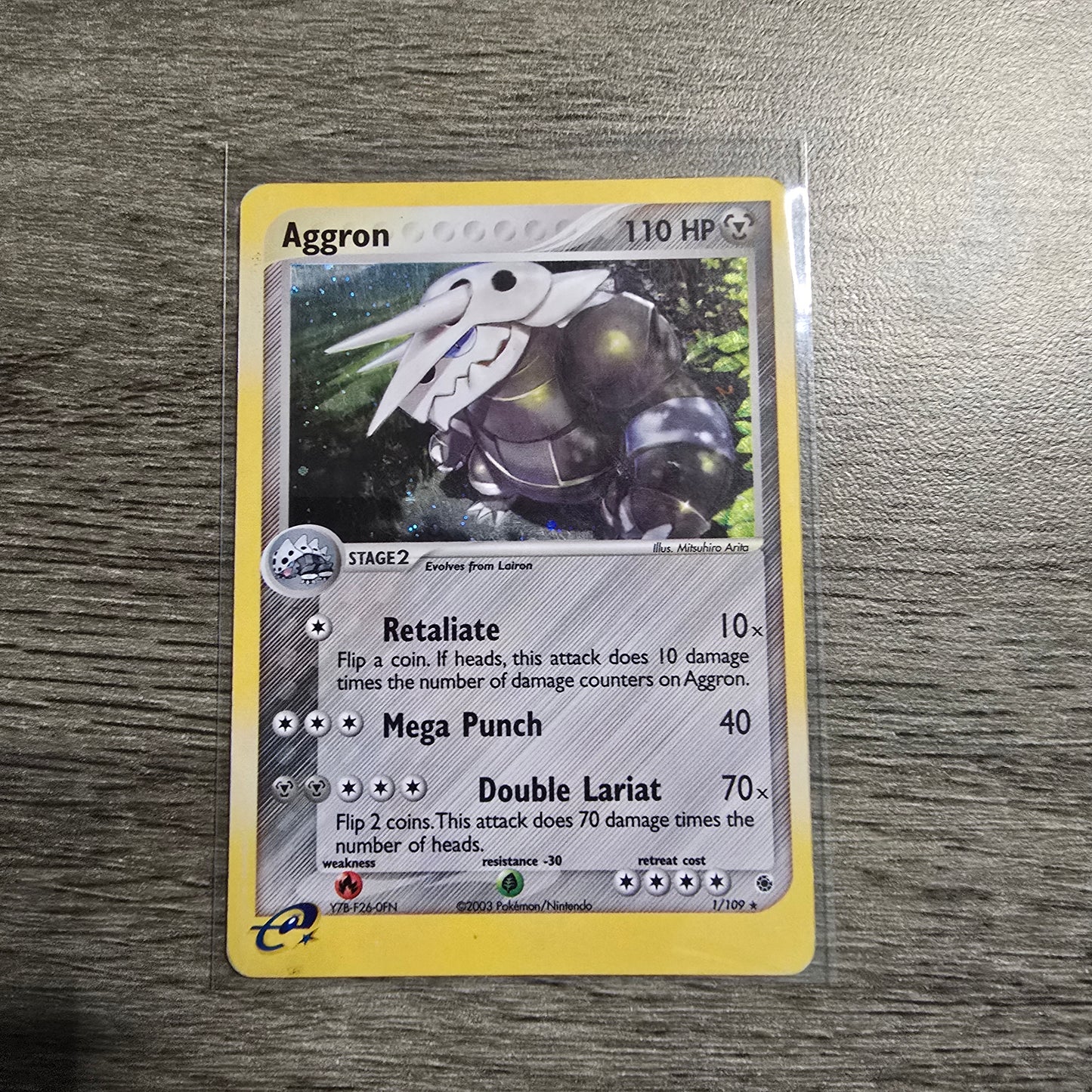 Aggron #1 Pokemon Ruby & Sapphire