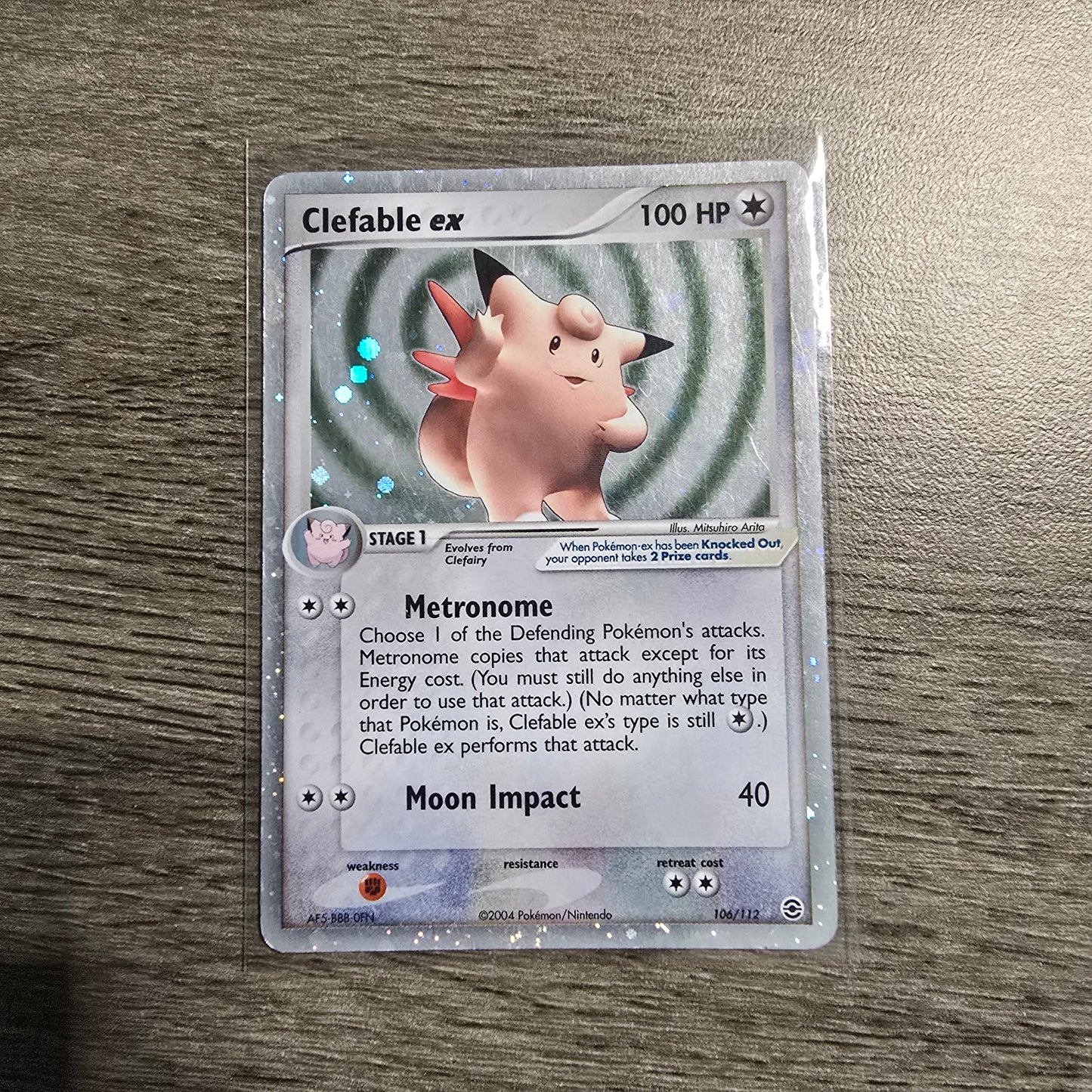 Clefable EX #106 Pokemon Fire Red & Leaf Green