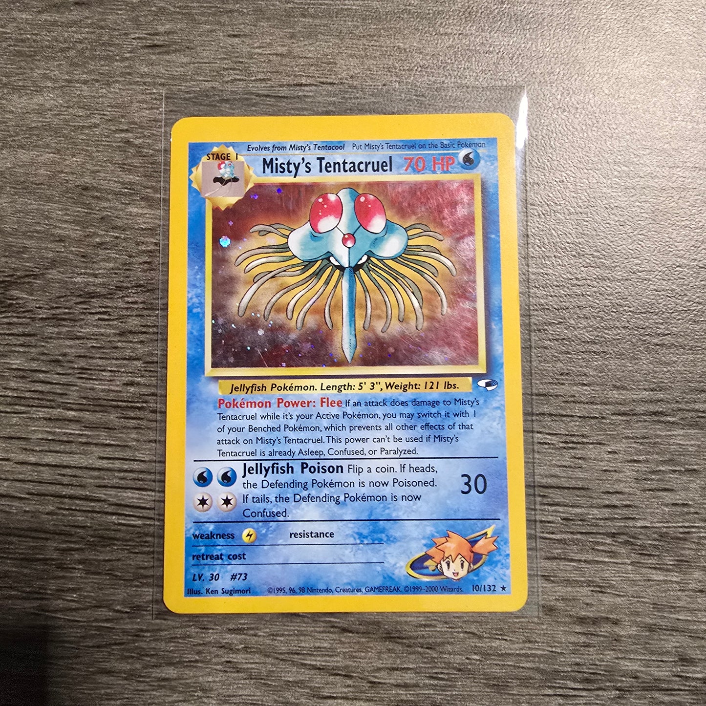 Misty's Tentacruel #10 Pokemon Gym Heroes