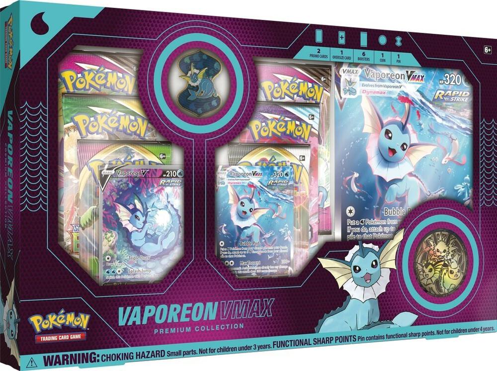 Vaporeon Vmax Premium Collection