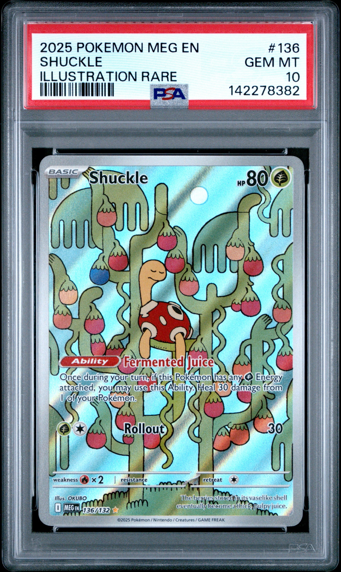 Shuckle #136 PSA 10