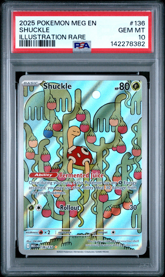 Shuckle #136 PSA 10