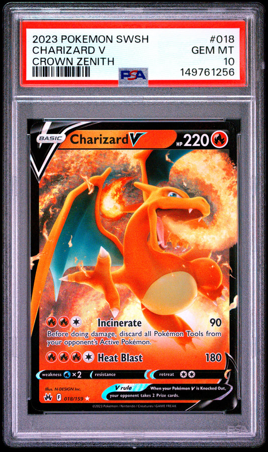 Charizard V PSA 10