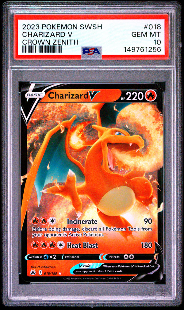 Charizard V PSA 10