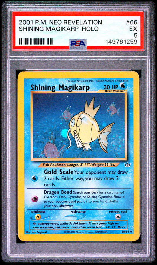 Shining Magikarp PSA 5