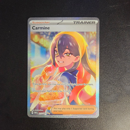 Carmine Secret Illustration Rare #217 Twilight Masquerade