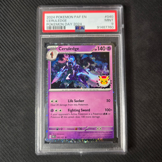 Ceruledge [Pokemon Day] #40 PSA 9 Paldean Fates