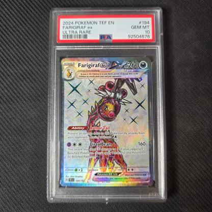 Farigiraf ex #194 PSA 10 Temporal Forces