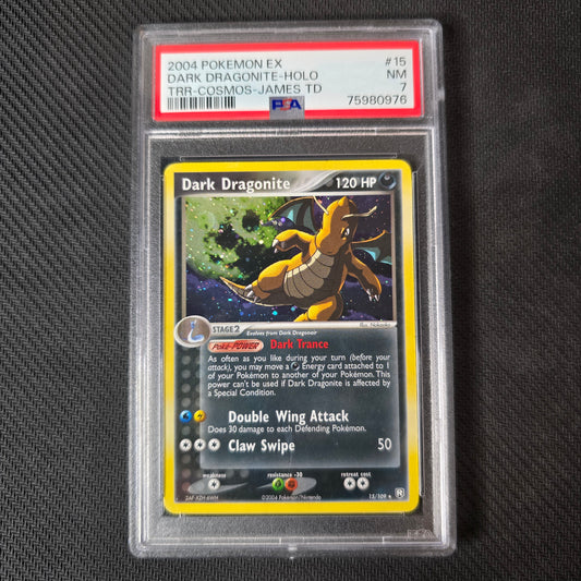 Dark Dragonite [Holo] #15 PSA 7 Team Rocket Returns