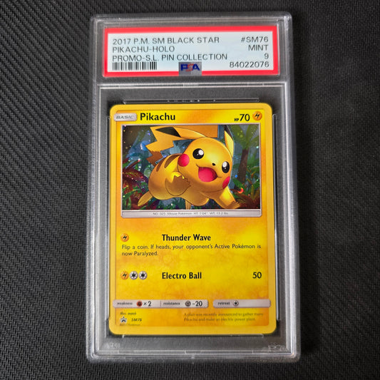 Pikachu #SM76 PSA 9 Promo