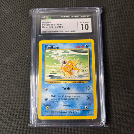 Magikarp #35 CGC 10 Base Set