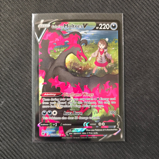Galarian Moltres V #TG20 Pokemon Astral Radiance
