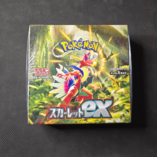 Japanese Scarlet Ex Sealed Booster Box