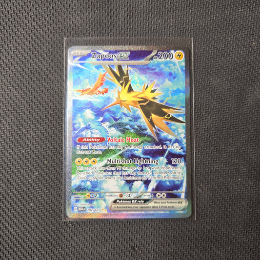 Zapdos ex #202 Pokemon Scarlet & Violet 151