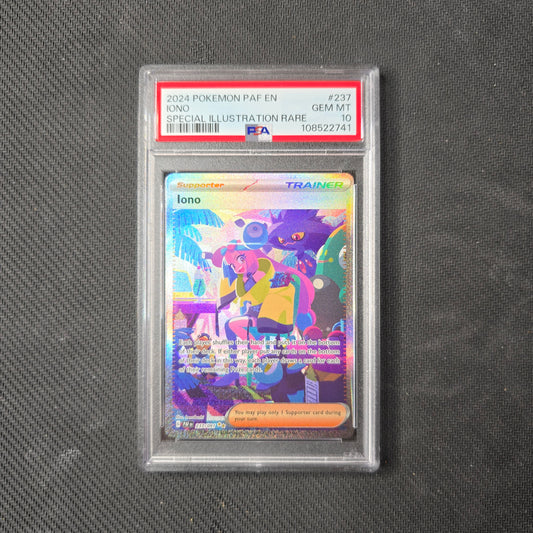 Iono #237 PSA 10 Paldean Fates