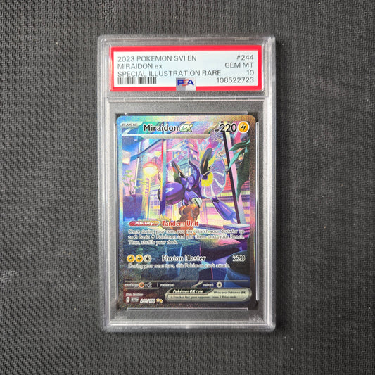 Miraidon ex #244 PSA 10 Scarlet & Violet
