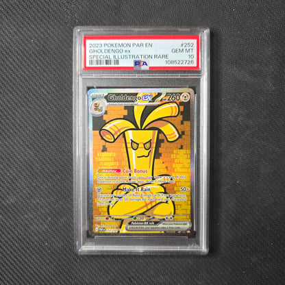 Gholdengo ex #252 PSA 10 Paradox Rift