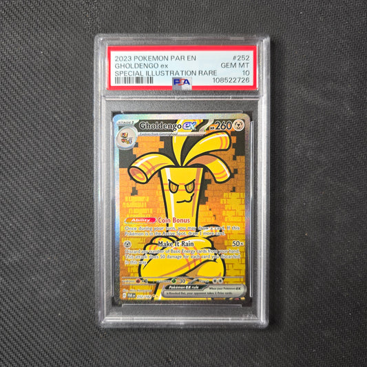 Gholdengo ex #252 PSA 10 Paradox Rift