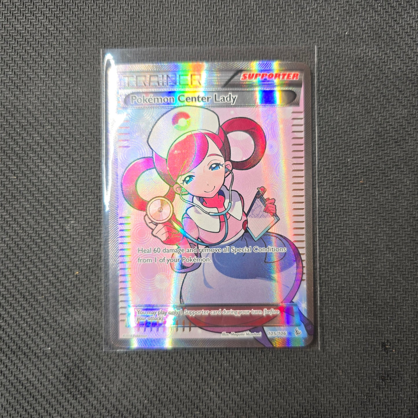 Pokemon Center Lady #105 Pokemon Flashfire