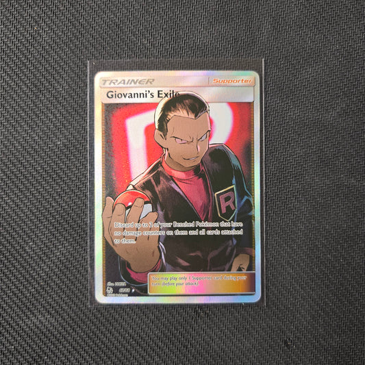 Giovanni's Exile #67 Pokemon Hidden Fates
