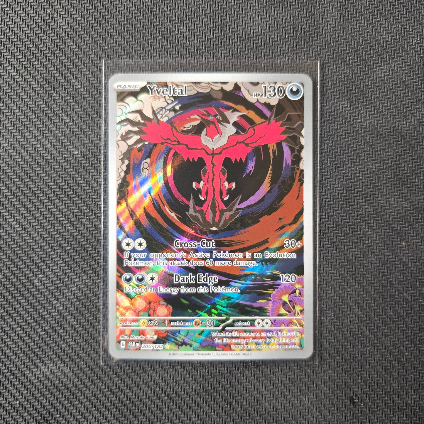 Yveltal #205 Pokemon Paradox Rift