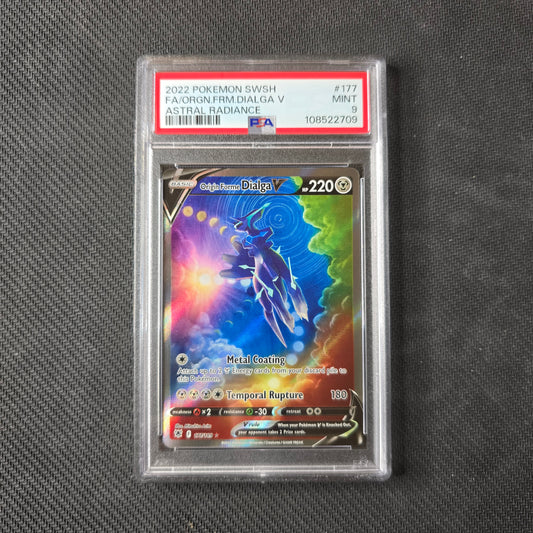 Origin Forme Dialga V #177 PSA 9 Astral Radiance