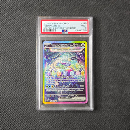 Terapagos ex #170 PSA 9 Stellar Crown