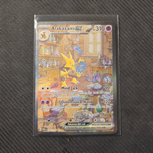 Alakazam ex #201 Pokemon Scarlet & Violet 151