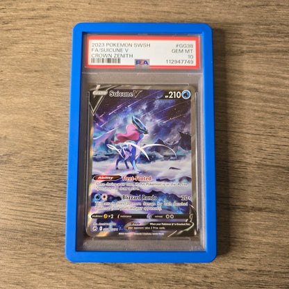 Suicune V #GG38 PSA 10 Crown Zenith