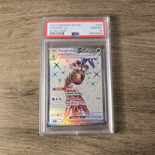 Farigiraf ex #194 PSA 10 Temporal Forces