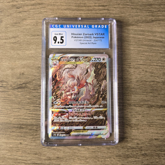 Hisuian Zoroark VSTAR #234 CGC 9.5 Japanese VSTAR Universe