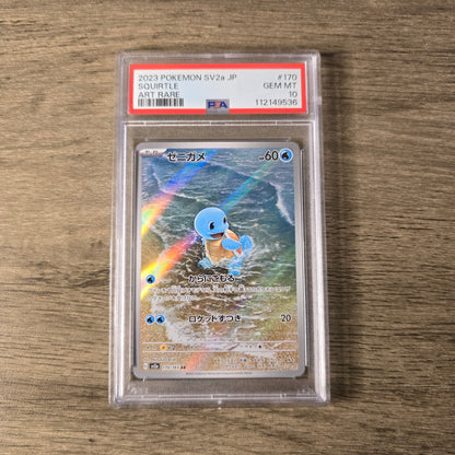 Squirtle #170 PSA 10 Japanese Scarlet & Violet 151