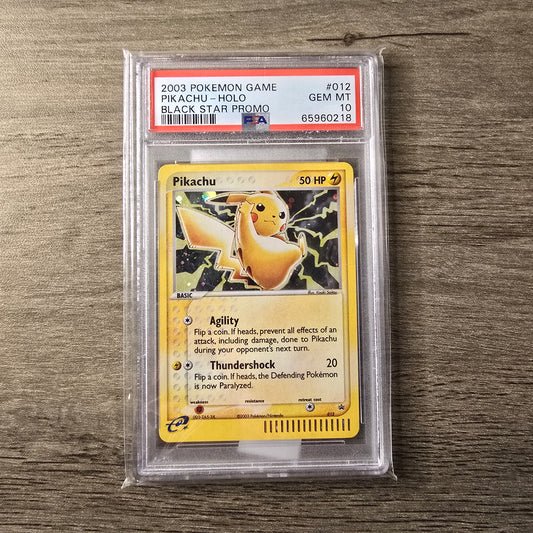Pikachu [Holo] #12 PSA 10