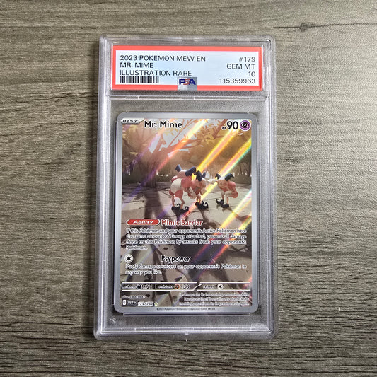 Mr. Mime #179 PSA 10 Scarlet & Violet 151