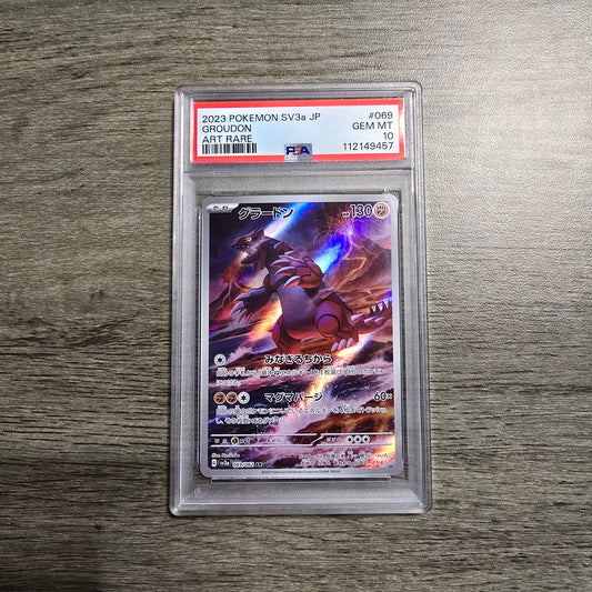 Groudon #69 PSA 10 Japanese Raging Surf